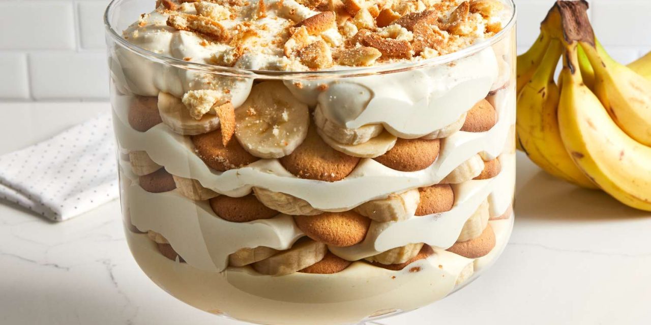 Kue Banana Puding Miliki Tekstur Yang Lembut Nyaman Di Mulut