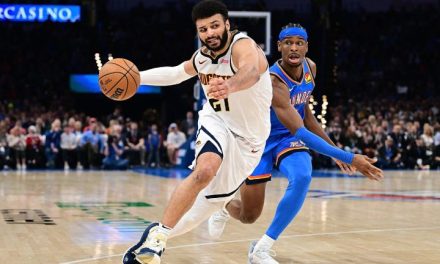 Jamal Murray Shooters Denver Nuggets Dan Bintang Playoff NBA