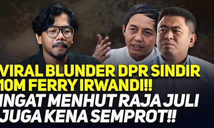 Ferry Irwandi Disindir ‘Sok Paling-Paling’, Oleh Anggota DPR RI