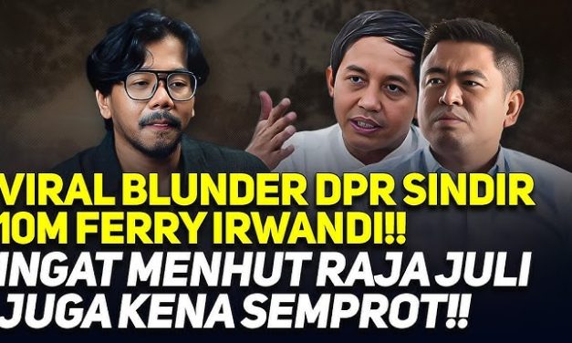 Ferry Irwandi Disindir ‘Sok Paling-Paling’, Oleh Anggota DPR RI