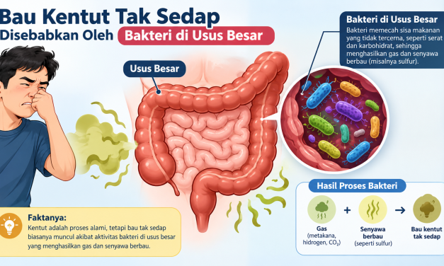 Bau Kentut Tak Sedap Di Sebabkan Oleh Bakteri Di Usus Besar